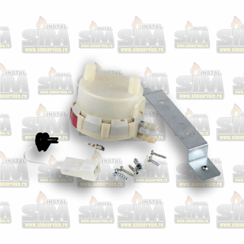 Presostat aer JUNKERS 8707406007 8738709736 pentru centrală termică JUNKERS Euroline ZW23AE / Euroline compact ZW23-1AE / BOSCH Novatherm ZW20AME / Ceraclass Midi ZW24-2AE / BOSCH Gaz 3000 W