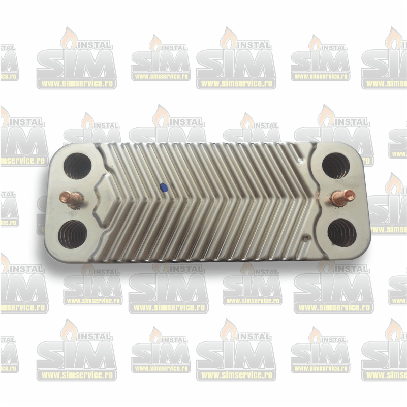 Schimbător de căldură Nike/Eolo Mini 28 kW Extra 24 kW cu 16 plăci IMMERGAS 1.022221